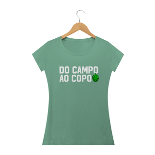 Nome do produto Camiseta Baby Long Estonada - Do campo ao copo