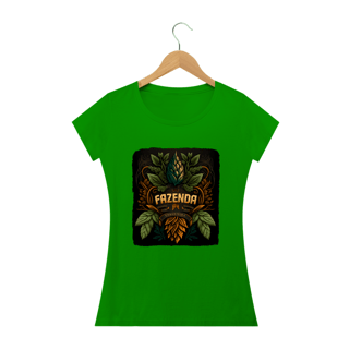 Nome do produto Camiseta Baby Long - Fazenda Cervejeira Lúpulos