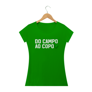 Nome do produto Camiseta Baby Long - Do campo ao copo