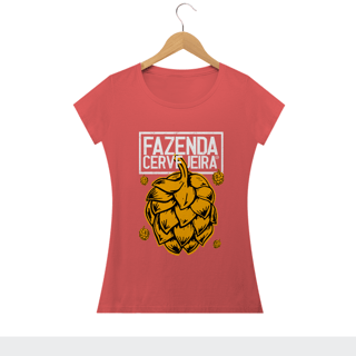 Nome do produto Camiseta Baby Long Estonada - Fazenda Cervejeira Lúpulo