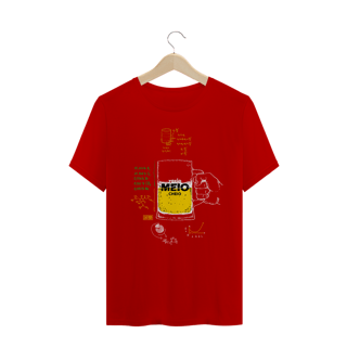 Nome do produto Camiseta - Meio cheio ou meio vazio