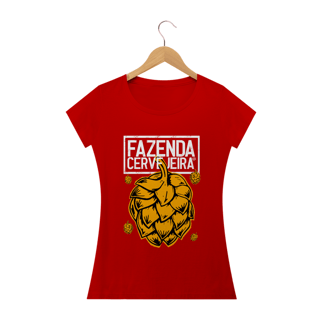 Nome do produto Camiseta Baby Long - Fazenda Cervejeira Lúpulo