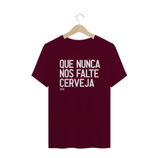 Nome do produto Camiseta - Que nunca nos falte cerveja