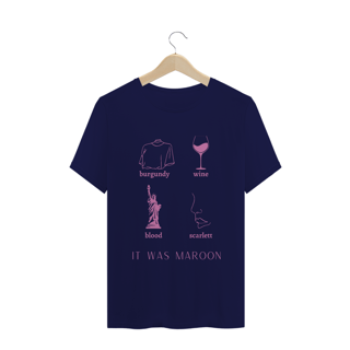 Nome do produto Maroon Taylor Swift- T-short