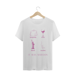 Nome do produto Maroon Taylor Swift- T-short