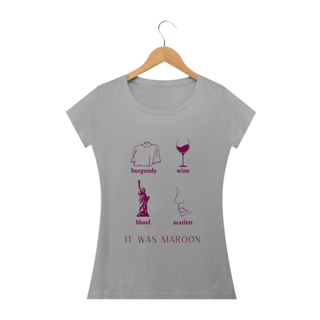 Nome do produto babylook maroon taylor swift