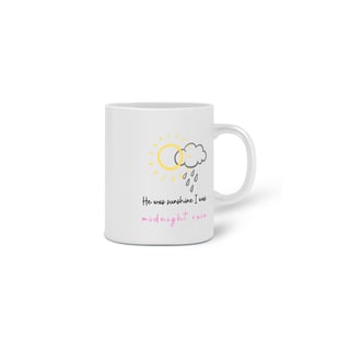 Nome do produto midnight rain - caneca