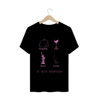 Nome do produto Maroon Taylor Swift- T-short