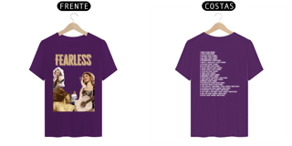 Nome do produto taylor swift fearless tshirt