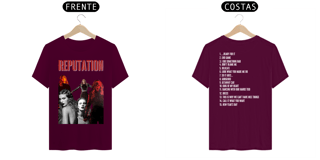 Nome do produto taylor swift reputation tshirt