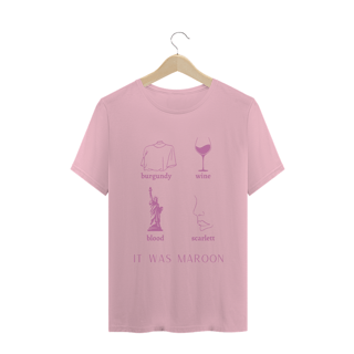Nome do produto Maroon Taylor Swift- T-short
