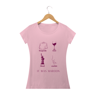 Nome do produto babylook maroon taylor swift