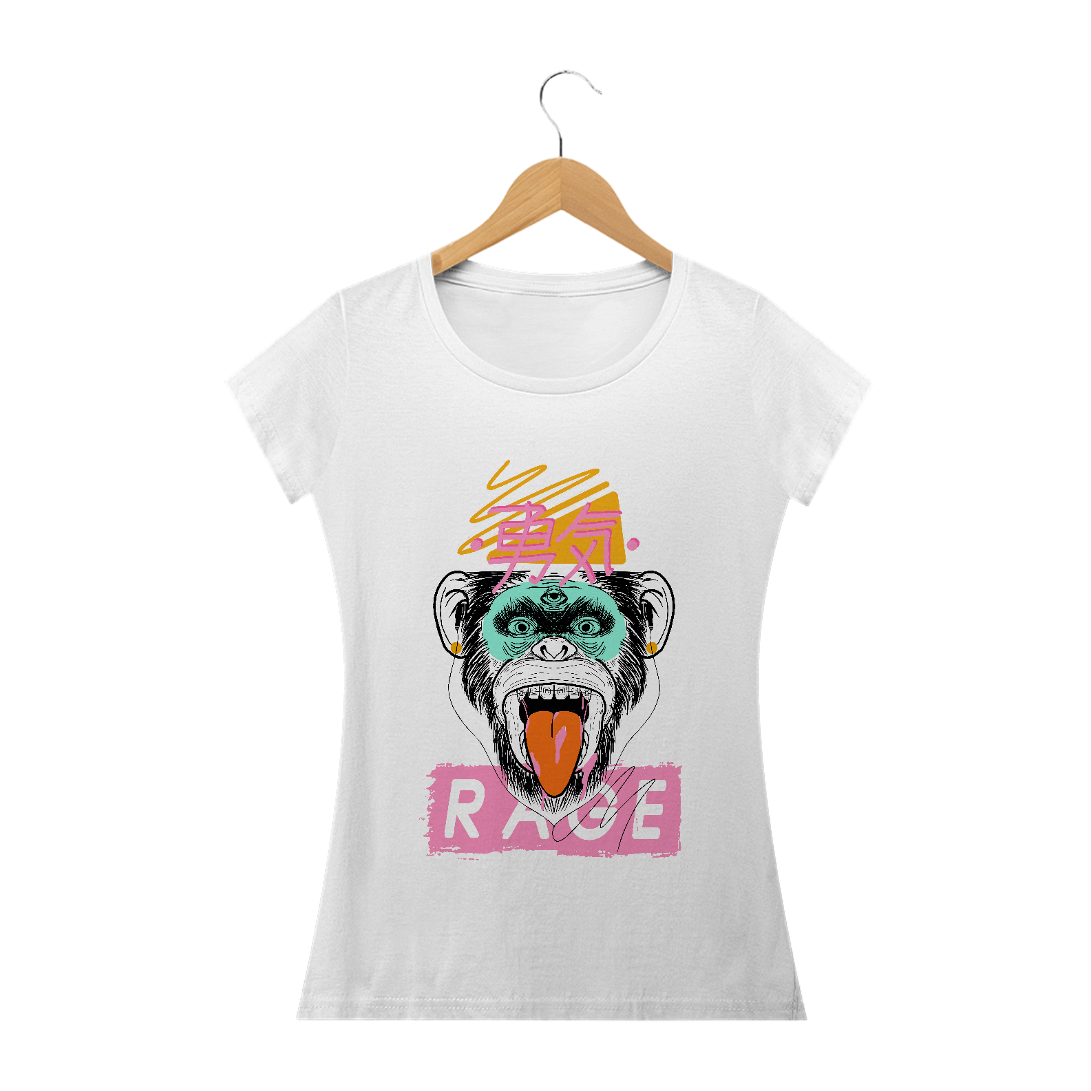 Camiseta Monkey Feminina