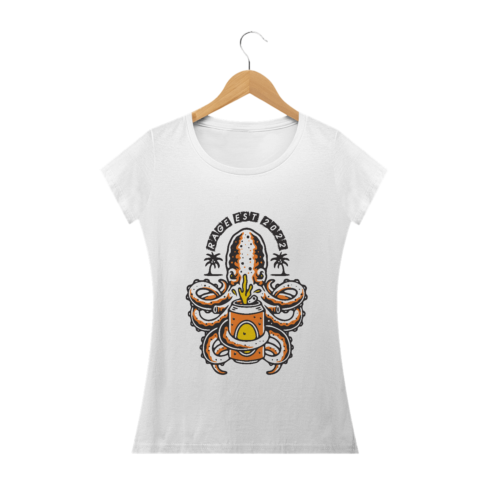 Camiseta Octopus Feminina