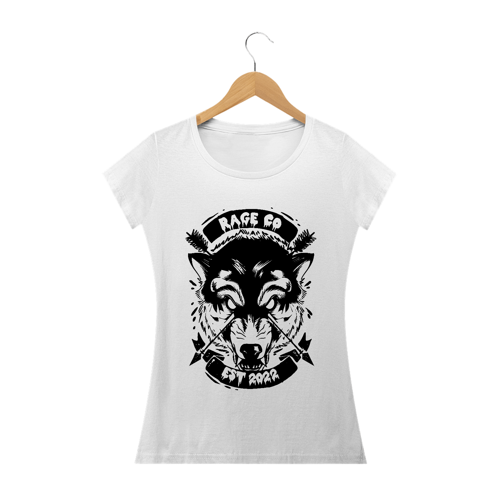 Camiseta Wolf Feminina