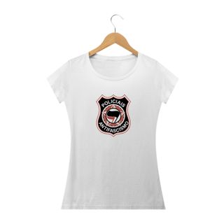 Nome do produto CAMISETA FEMININA POLICIAIS ANTIFASCISMO