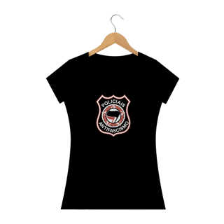 Nome do produto CAMISETA FEMININA POLICIAIS ANTIFASCISMO