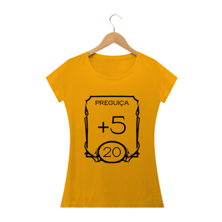 Nome do produto Camiseta Atributo Preguiça 