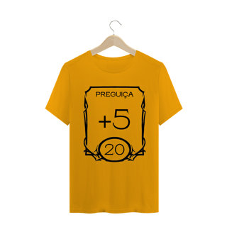 Nome do produto Camiseta Atributo Preguiça 
