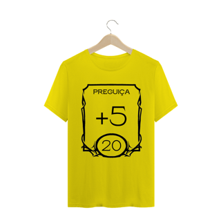 Nome do produto Camiseta Atributo Preguiça 