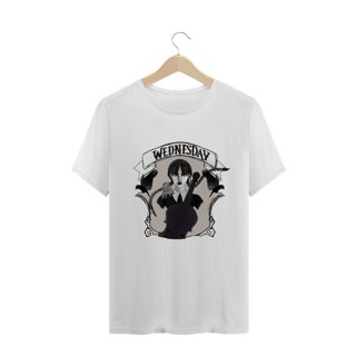 Nome do produto Camiseta Wandinha - Arte By: Paula Rodrigues 