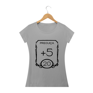 Nome do produto Camiseta Atributo Preguiça 