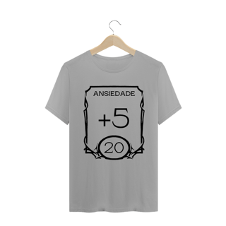 Nome do produto Camiseta Atributo Ansiedade