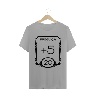 Nome do produto Camiseta Atributo Preguiça 