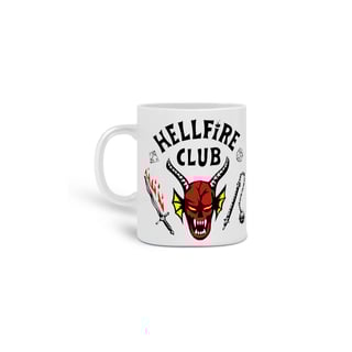 Caneca Stranger Things - Hellfire Club