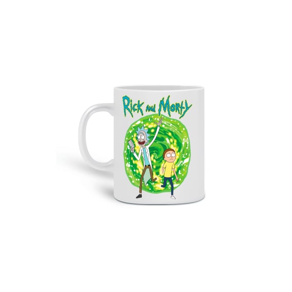 Caneca Rick And Morty