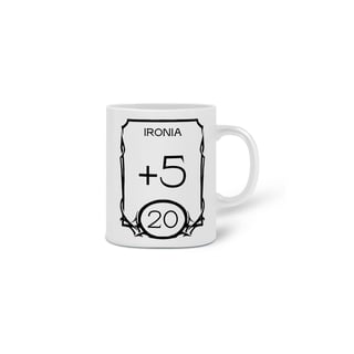 Nome do produto Caneca Atributo Ironia