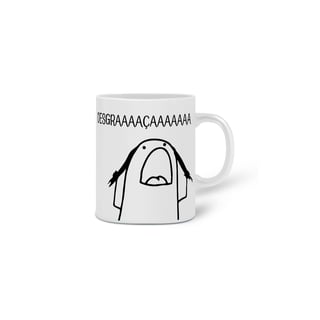 Nome do produto Caneca Florks DESGRAÇA