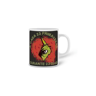 Nome do produto Caneca Olhos Famintos - Arte by: @deivolart