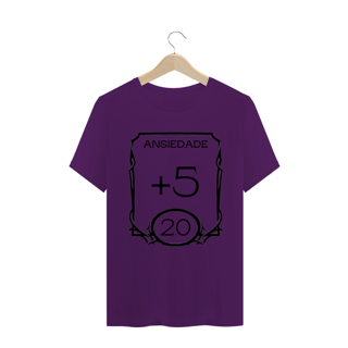 Nome do produto Camiseta Atributo Ansiedade