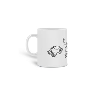 Nome do produto Caneca Stark + Baratheon + Targaryen + Lannister