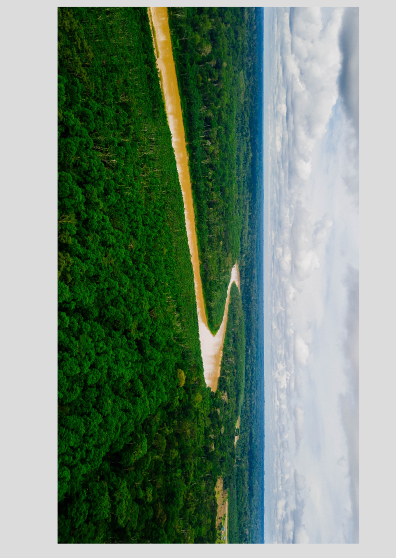 Rio da  Amazônia - Coleção Amazônia Ancestral - Papel Fotográfico