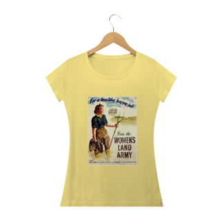 Nome do produto Camiseta Baby Long Estonada Posters #landgirlsarmy