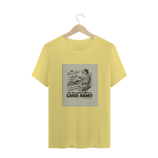 Nome do produto T-shirt Estonada: Come On Girls! Uniforme #brazilianlandarmy