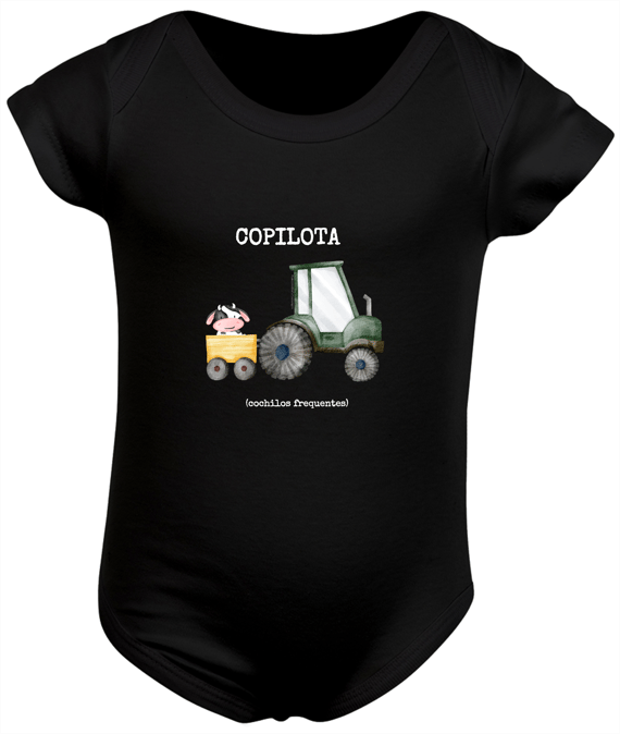 Body Infantil - COPILOTA DE TRATOR