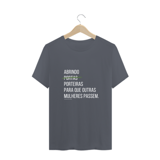 Nome do produto T-Shirt PROPÓSITO #UMOLHARFEMININONOAGRO