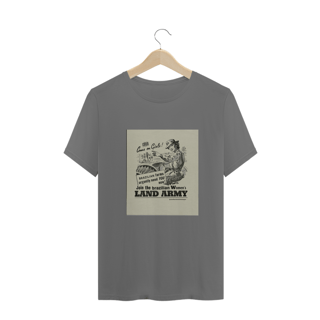 Nome do produto T-shirt Estonada: Come On Girls! Uniforme #brazilianlandarmy
