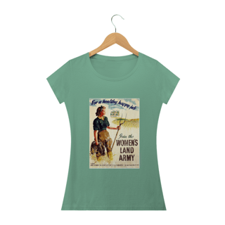 Nome do produto Camiseta Baby Long Estonada Posters #landgirlsarmy