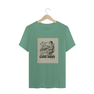 Nome do produto T-shirt Estonada: Come On Girls! Uniforme #brazilianlandarmy