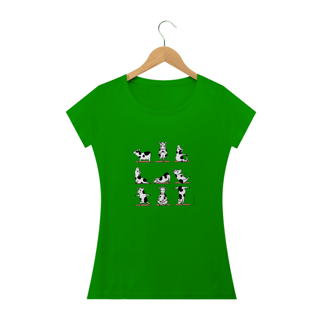 Nome do produto Camiseta Baby Long Yoga Cow by #umolharfemininoagro