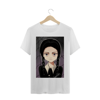 Nome do produto wandinha addams camiseta 