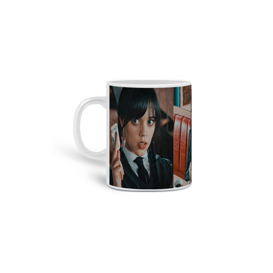 Nome do produto: caneca wandinha addams