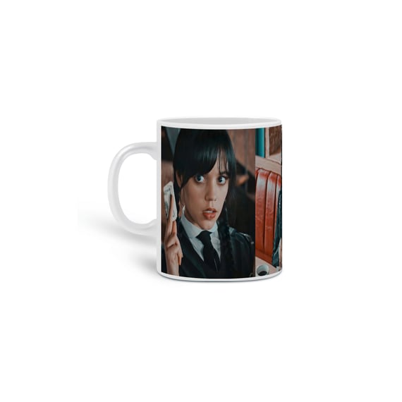 caneca wandinha addams