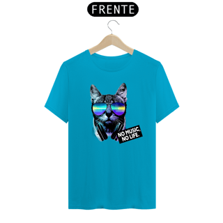 Nome do produto Gato DJ No Music, No Life.