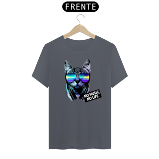 Nome do produto Gato DJ No Music, No Life.