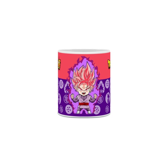 Caneca Dragonball Goku Black SSJ